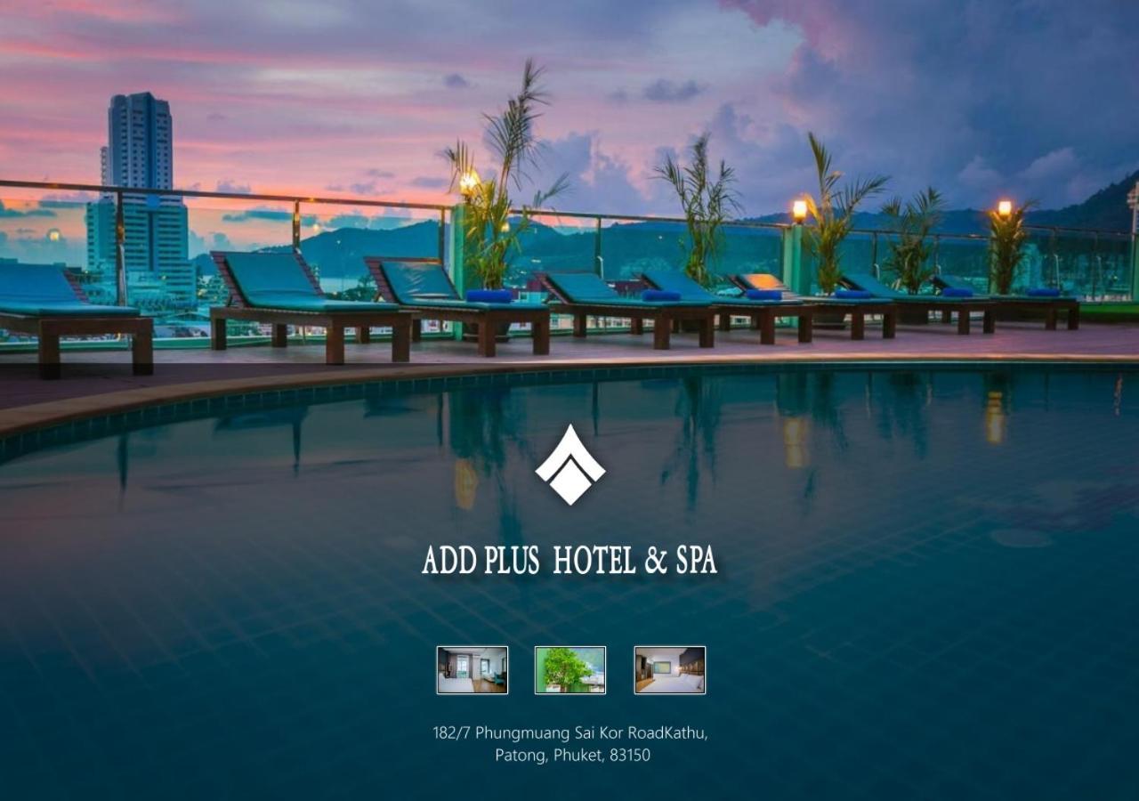 Add Plus Hotel & Spa Patong Esterno foto